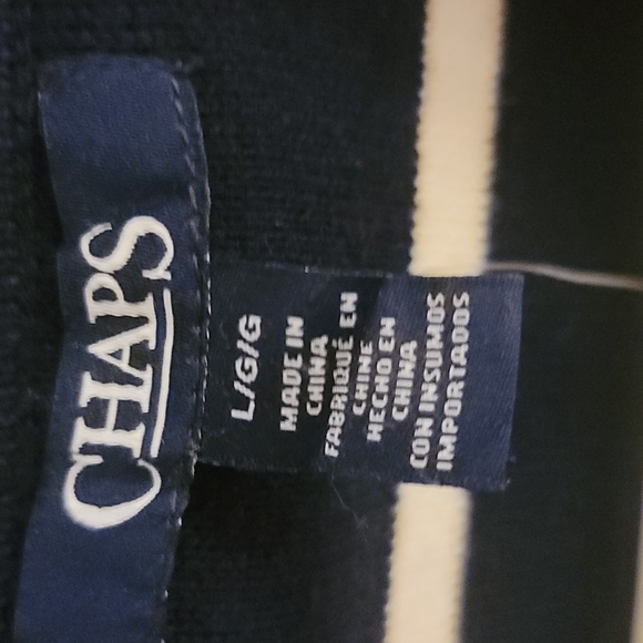 Black and white stripped military detail knit blazer - Picture 2 of 3